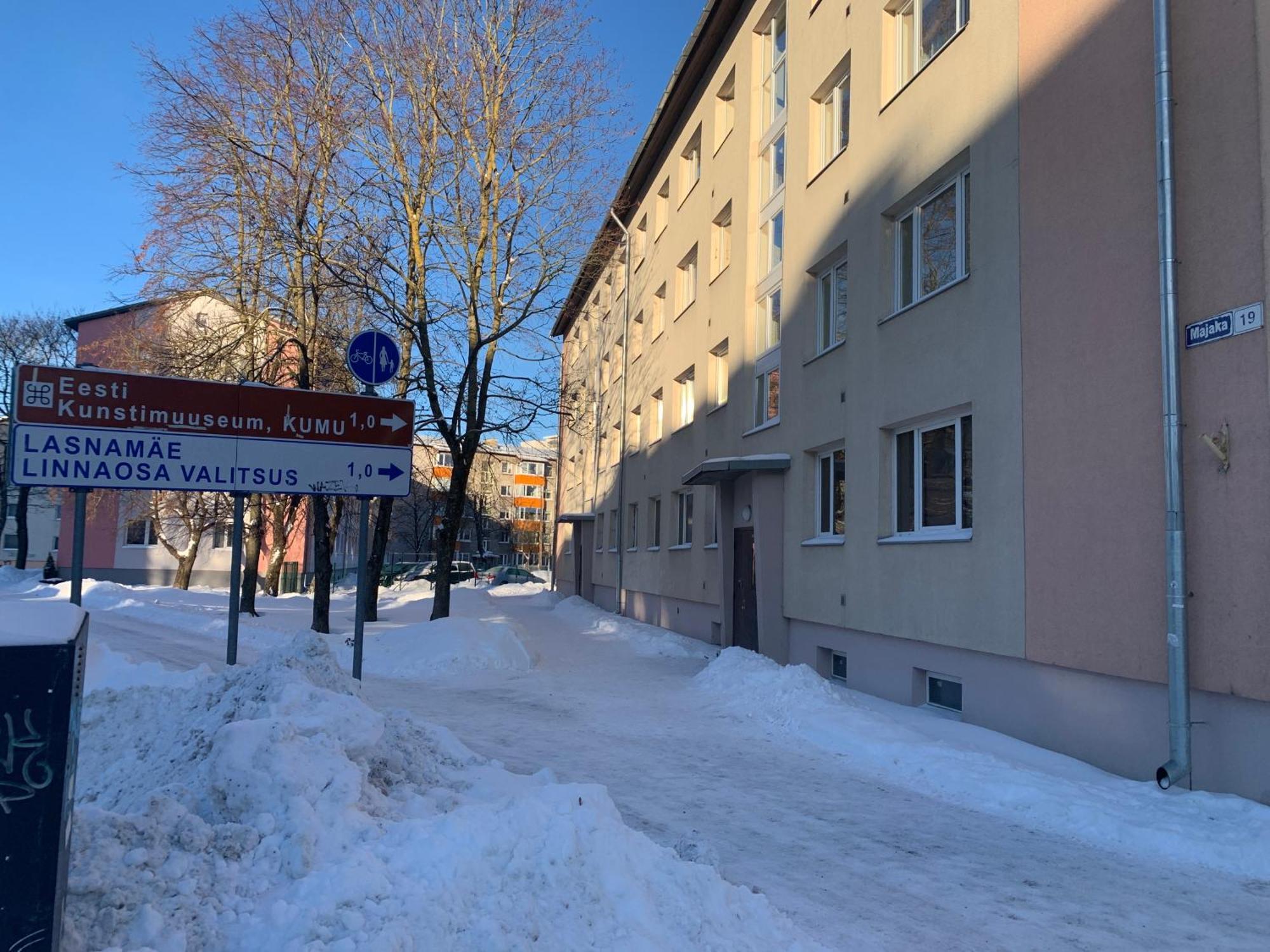 Dikol Two-Room Apartment-Self Check-In & Free Parking Near City Center Tallinn Eksteriør bilde